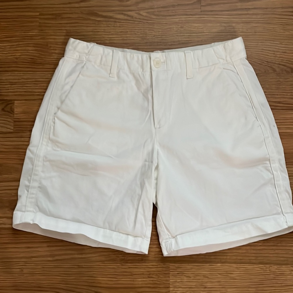 White Chino Shorts